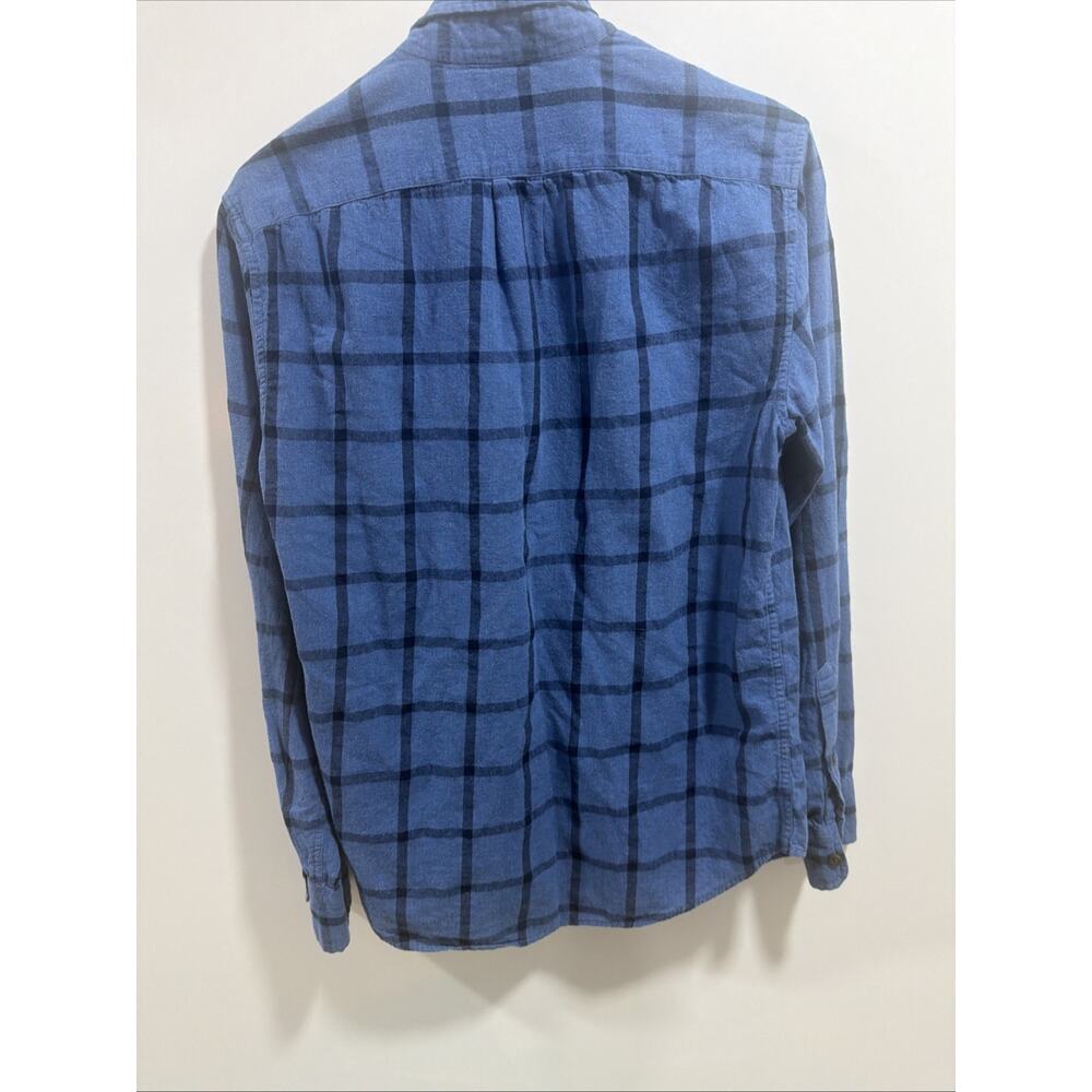 J.CREW Men's Long Sleeve Brushed Twill Blue Classic Button Down Shirt Size S - Picture 6 of 6